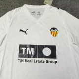25-26 Valencia Home Fans Soccer Jersey