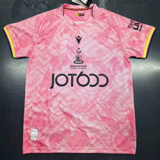 25-26 Bradford City Pink Fans Soccer Jersey