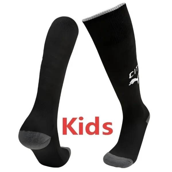 25-26 Man City Away Kids Socks(儿童)