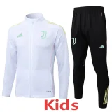 2025-26 JUV White Kids Jacket Tracksuit #E25118(童装）
