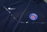 2025-26 PSG Royal blue Hoodie Jacket Tracksuit
