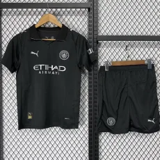 25-26 Man City Away Kids Soccer Jersey