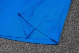 2025-26 RMA Lake blue Half Pull Tracksuit半拉链）