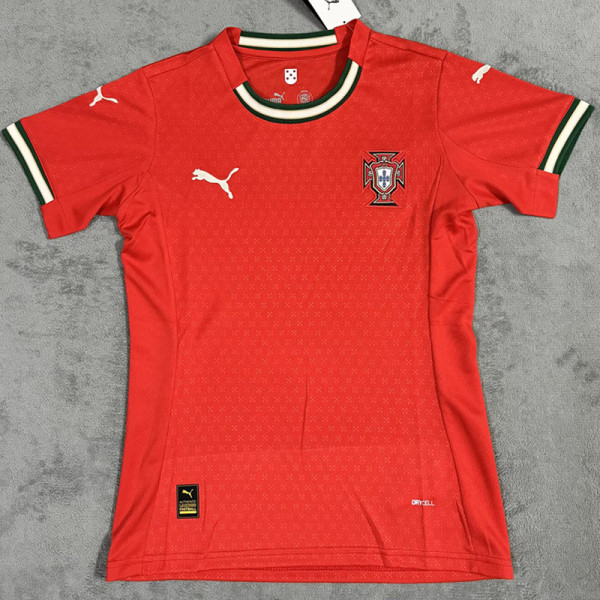25-26 Portugal Home Women Soccer Jersey (女)*PM