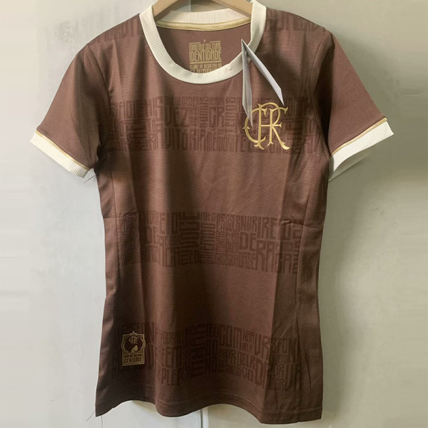 24-25 Flamengo Brown Commemorative Edition Women Soccer Jersey (女)
