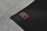 2025-26 Manchester United black vest and shorts kit