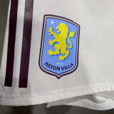 2025-26 Aston Villa Home Player Version Shorts Pants(High Quality)(球员短裤)