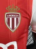 2025-26 Monaco Home Player Version Soccer Jersey