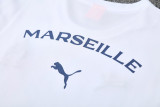 25-26 Marseille White Training Short Suit