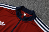 2025-26 ARS Jujube red Kids Half Pull Tracksuit#E2560(童装)(半拉链)