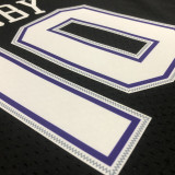 2001 Kings BIBBY #10 Black Retro Top Quality Hot Pressing NBA Jersey