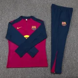 25-26 BAR Red Half Pull Tracksuit (半拉链)