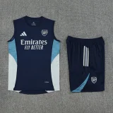 25-26 ARS Royal blue Tank top and shorts suit