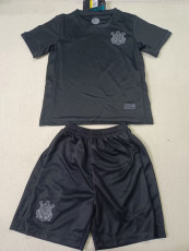 24-25 Corinthians Away Kids Soccer Jersey