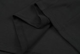 2024 NK Black Kids Half Pull Tracksuit (童装)(半拉链)