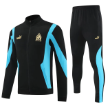 25-26 Marseille Black Jacket Tracksuit