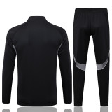 25-26 Argentina Black Kids Jacket Tracksuit #E25148(童装)(三星)