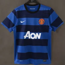 2011-2012 Man Utd Away Retro Soccer Jersey