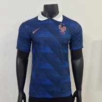 26-27 France Home Player Version Soccer Jersey