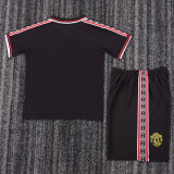 1998-1999 Man Utd Third Kids Retro Soccer Jersey