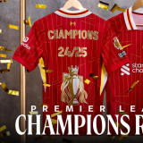 24-25 LIV Home Print CHAMPIONS 24/25 Fans Soccer Jersey