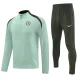 25-26 CHE Light green Half Pull Tracksuit (半拉链)