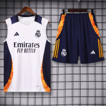 24-25 RMA White Tank top and shorts suit