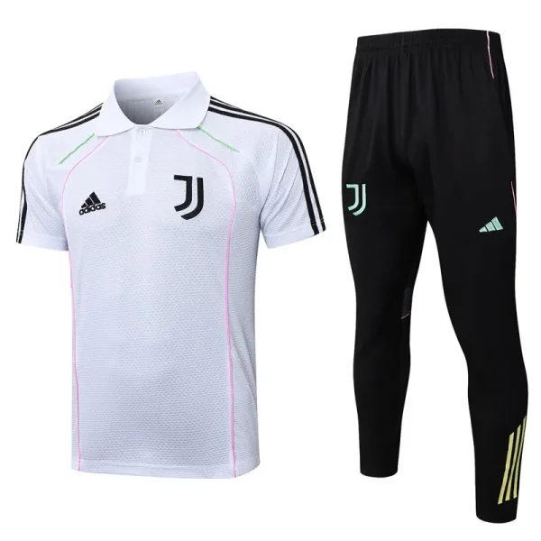 25-26 JUV White Polo Tracksuit #C2556