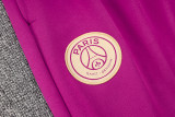 24-25 PSG Rose red Kids Half Pull Tracksuit (童装)(半拉链)