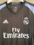 2016-2017 RMA Away Player Version 长袖球员 Long Sleeve Retro Soccer Jersey