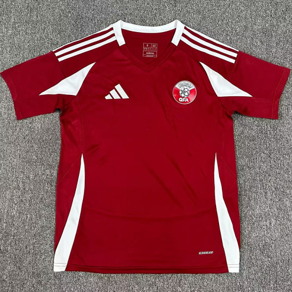 24-25 Qatar Home Fans Soccer Jersey