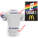 2024-25 Lyon 75th Anniversary Player Version Soccer Jersey