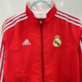 25-26 RMA Red & White Double Sided Windbreaker (双面风衣)
