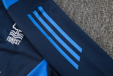 24-25 Nottingham Forest Royal blue Half Pull Tracksuit (半拉链)