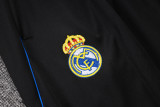 2025-26 RMA White blue Half Pull Tracksuit #B2571(半拉链）
