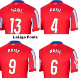 25-26 ATM Blue Red Special Edition Fans Soccer Jersey