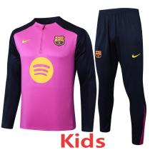 2025-26 BAR Purple Kids Half Pull Tracksuit #E2506(童装)(半拉链)