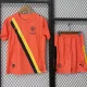 25-26 Man City Orange Goalkeeper Kids Soccer Jersey