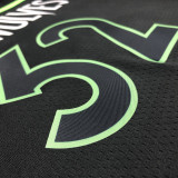 22-23 TIMBERWOLVES TOWNS #32 Black Top Quality Hot Pressing NBA Jersey (Trapeze Edition)