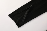 2025 NK Black Half Pull Tracksuit #NB09 (半拉链)