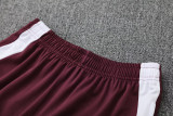25-26 Bayern Brown Red Polo Tracksuit