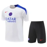2025-26 PSG White Training Short Suit