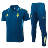 25-26 JUV Lake blue Polo Tracksuit #C2534