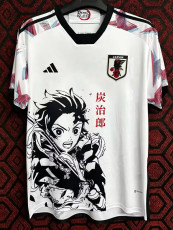 24-25 Japan White Special Edition Fans Training Shirts *炭治郎