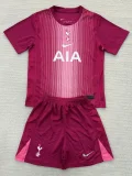 25-26 TOT Purple GoalKeeper Kids Soccer Jersey