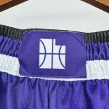 2023-24 JAZZ Purple City Edition Top Quality NBA Pants