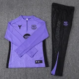 25-26 BAR Purple Half Pull Tracksuit (半拉链)