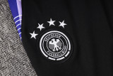 24-25 Germany White Kids Half Pull Tracksuit (童装)(半拉链)
