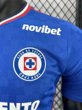 25-26 Cruz Azul Home Player Version Soccer Jersey