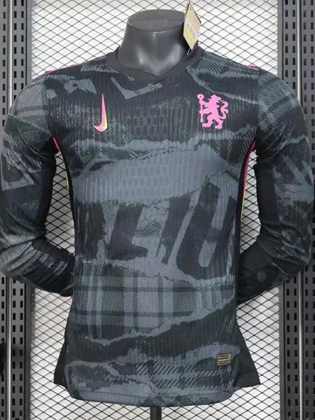 24-25 CHE Third Long Sleeve Player Version Soccer Jersey (长袖球员)